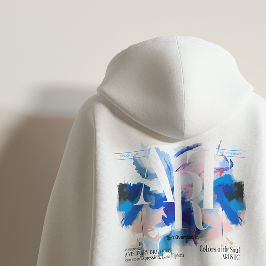 Art Oversized Hooded Sweatshirt [UNISEX]