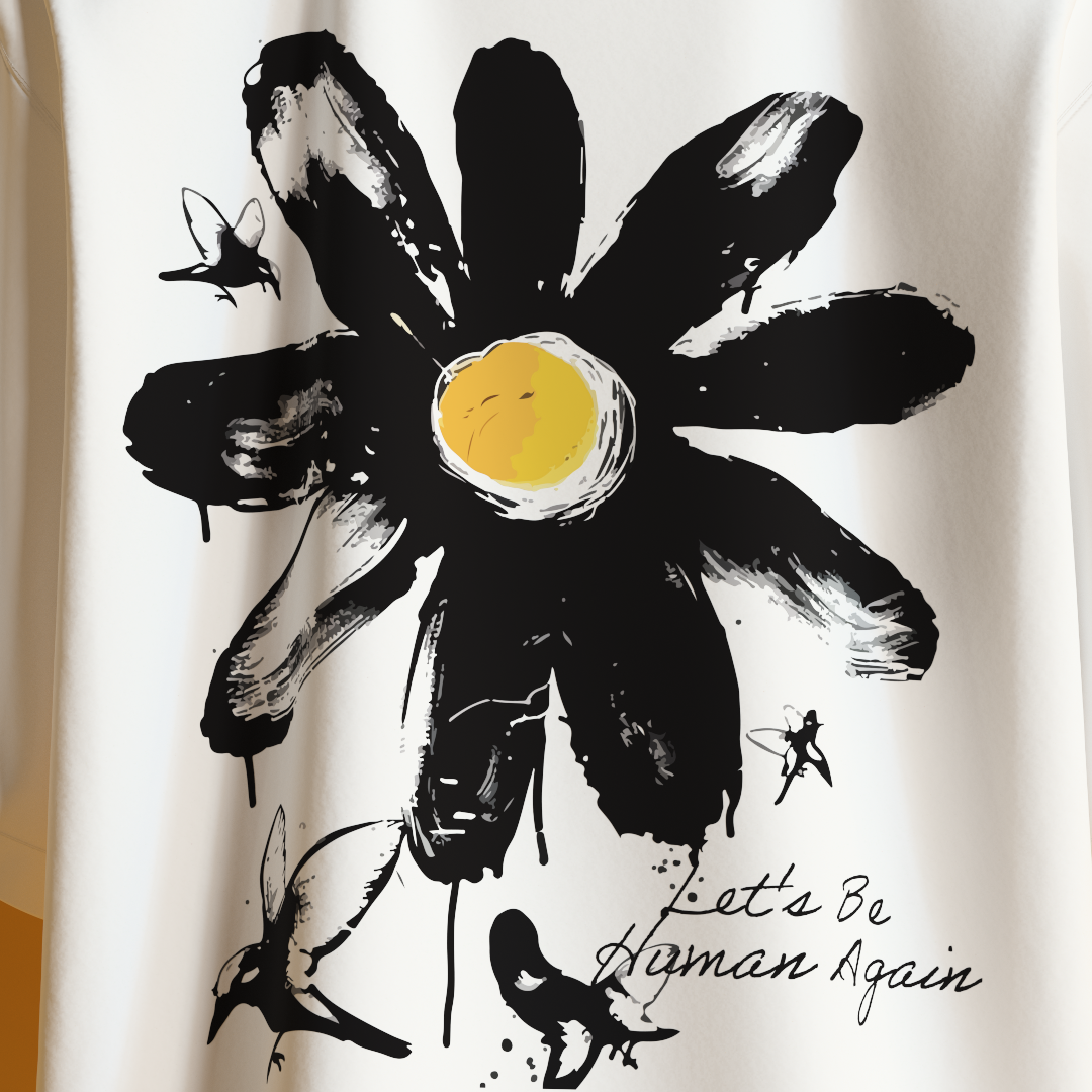 Let's Be Human Again FKAHumans ® Oversized T-Shirt [UNISEX]