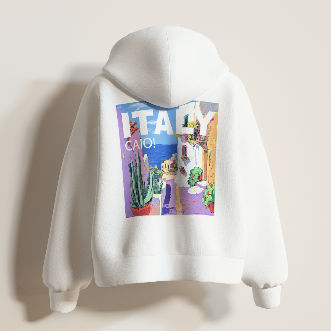 Italy Hooded Sweatshirt [UNISEX]