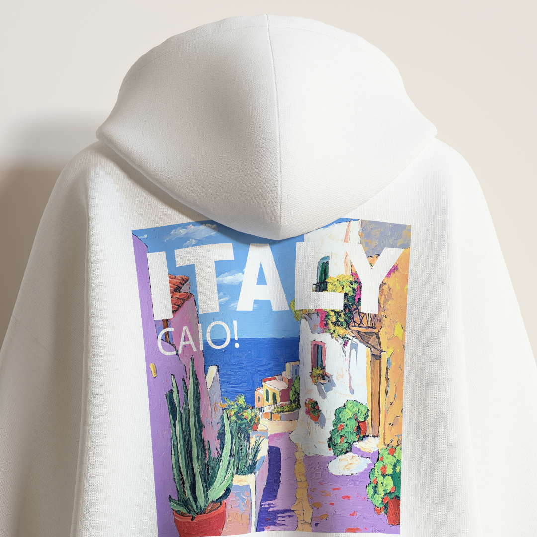 Italy Hooded Sweatshirt [UNISEX]