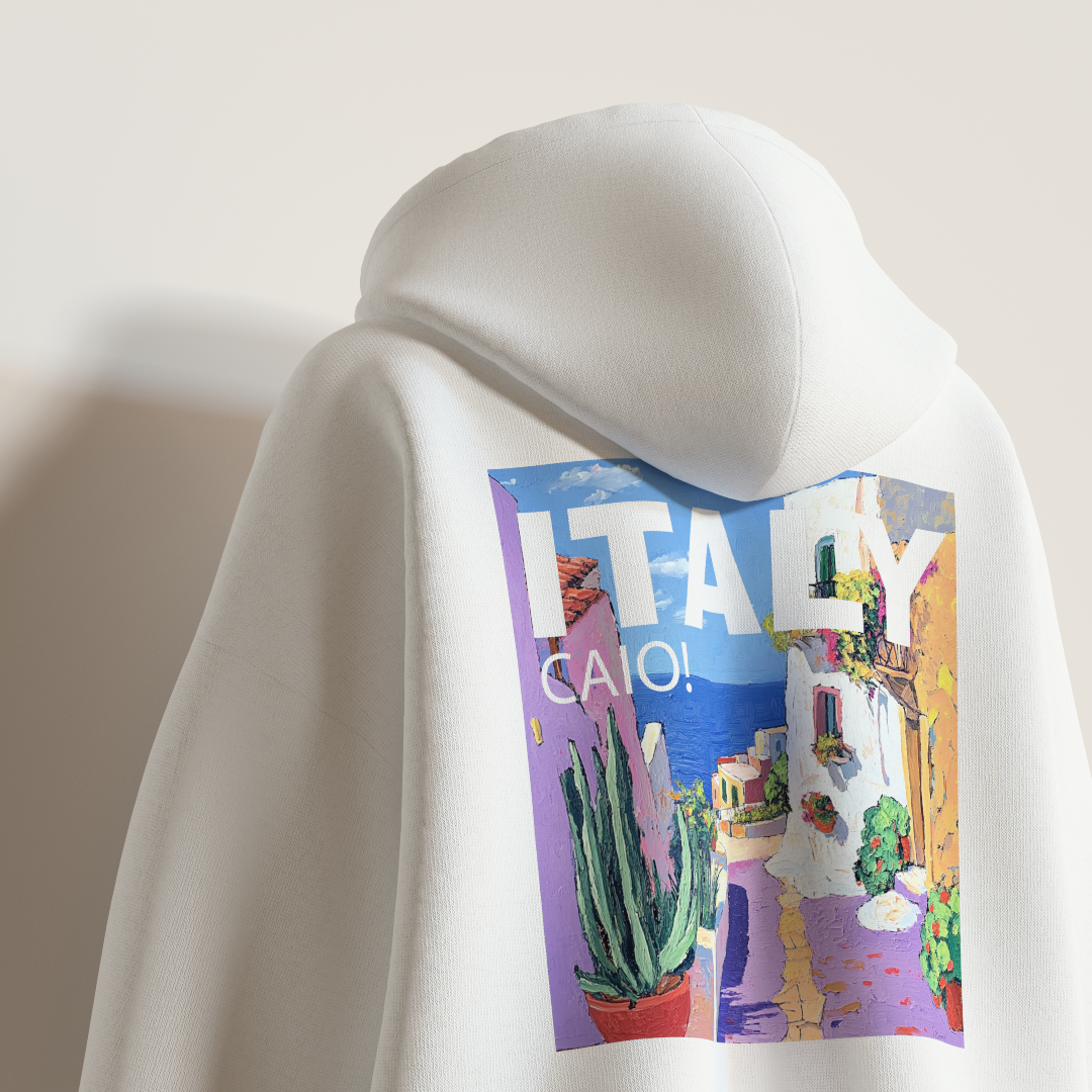 Italy Hooded Sweatshirt [UNISEX]