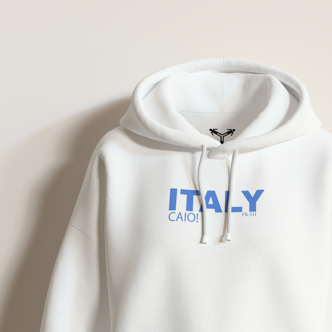 Italy Hooded Sweatshirt [UNISEX]