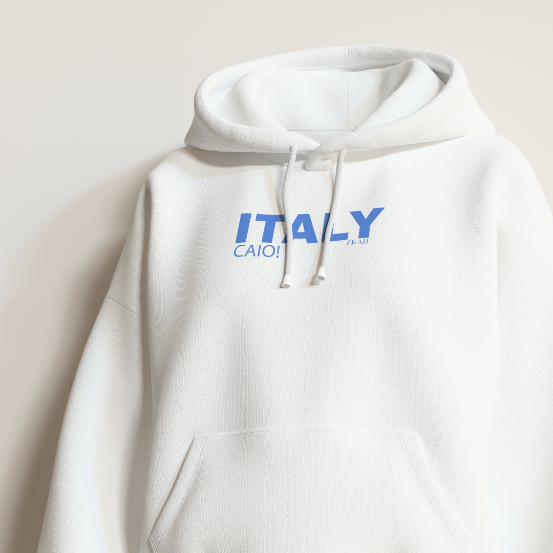 Italy Hooded Sweatshirt [UNISEX]