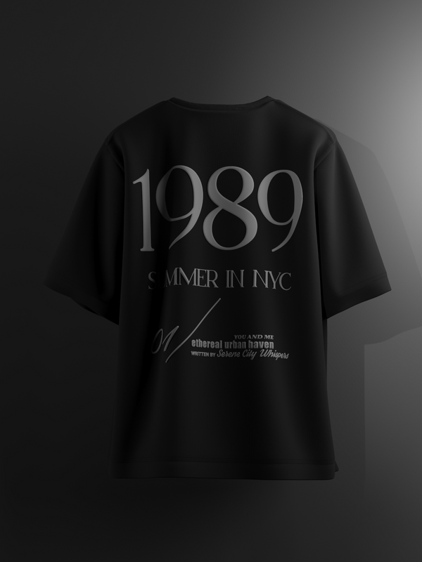 Summer In New York Boxy Fit Oversized T-Shirt [UNISEX]