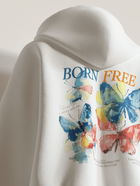 Born Free Hooded Sweatshirt [UNISEX] from FKAHUMANS | Premium Streetwear