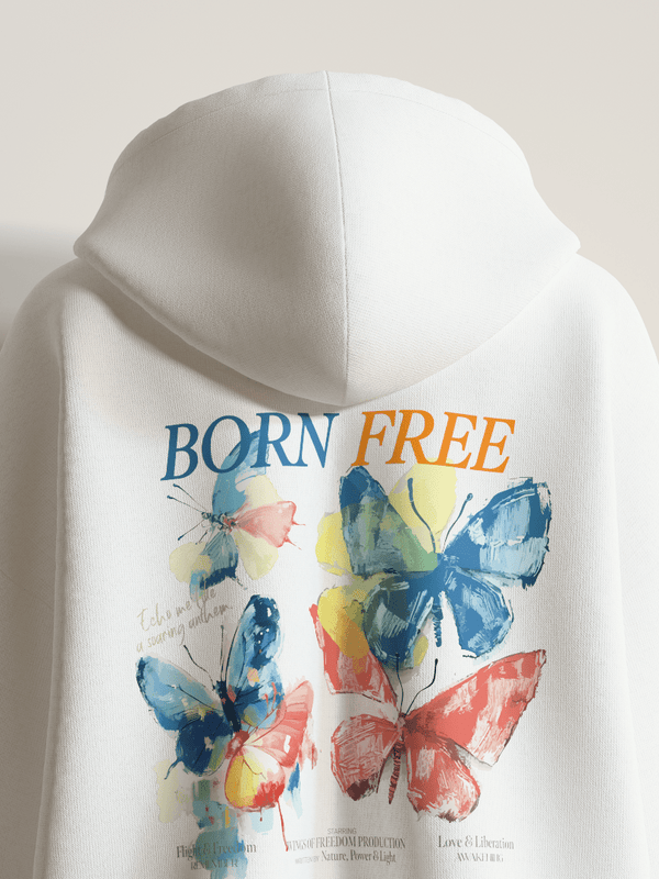 Born Free Hooded Sweatshirt [UNISEX] from FKAHUMANS | Premium Streetwear