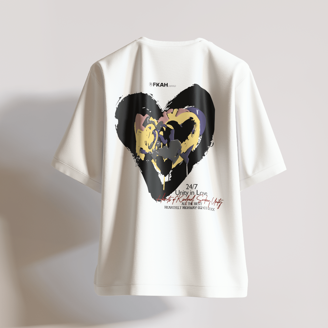 Disconnect To Connect Heavyweight Oversized T-shirt [UNISEX] - FKAHUMANSOversized T-Shirt