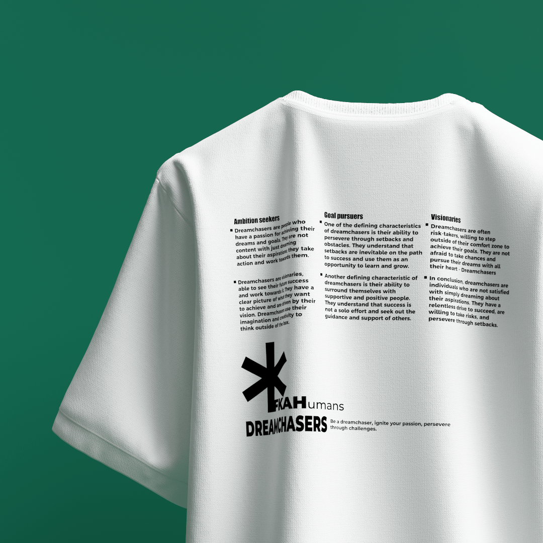 DREAMCHASERS OVERSIZED TSHIRT [UNISEX] - FKAHUMANSOversized T-Shirt