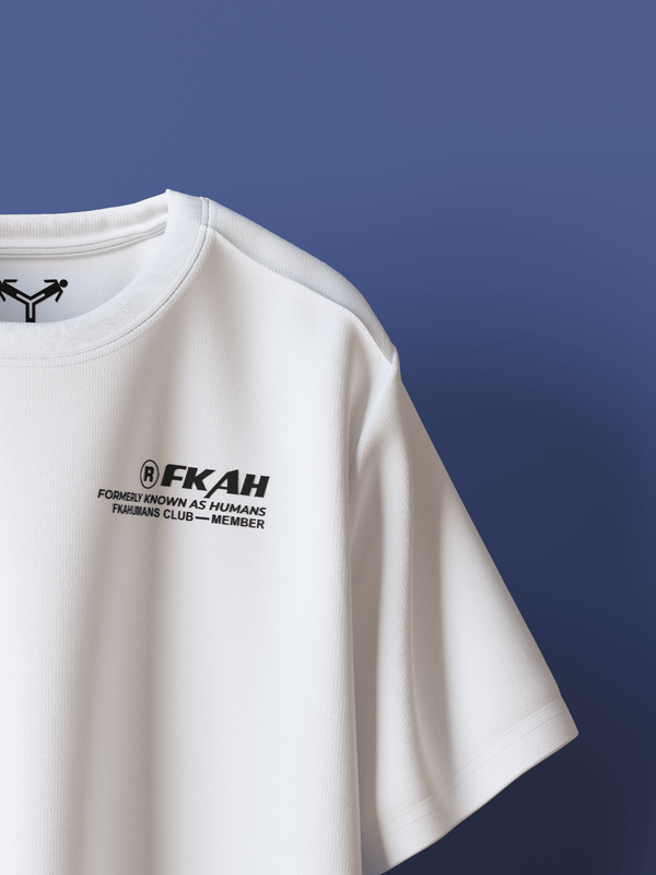 Good Karma Club Fit Oversized T-Shirt [UNISEX] from FKAHUMANS | Premium Streetwear