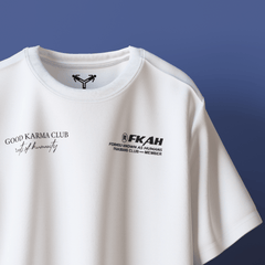 Good Karma Club Fit Oversized T-Shirt [UNISEX] from FKAHUMANS | Premium Streetwear