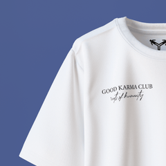 Good Karma Club Fit Oversized T-Shirt [UNISEX] from FKAHUMANS | Premium Streetwear