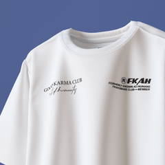 Good Karma Club Fit Oversized T-Shirt [UNISEX] from FKAHUMANS | Premium Streetwear