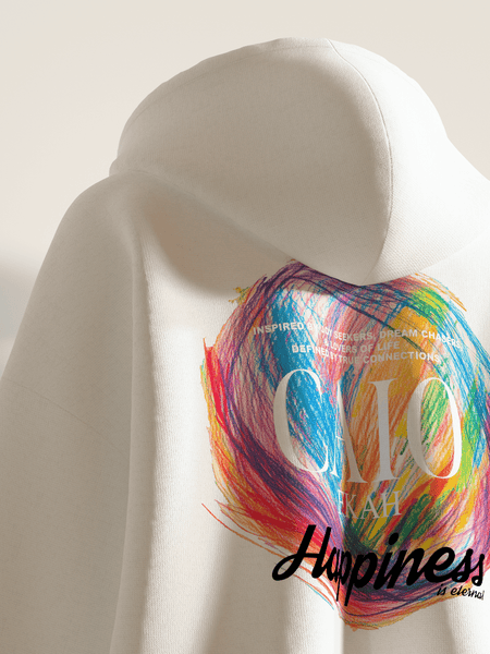 Happiness Is Eternal Hooded Sweatshirt [UNISEX] from FKAHUMANS | Premium Streetwear