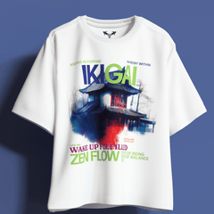 IKIGAI Boxy Fit Oversized T-Shirt [UNISEX] from FKAHUMANS | Premium Streetwear