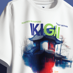 IKIGAI Boxy Fit Oversized T-Shirt [UNISEX] from FKAHUMANS | Premium Streetwear