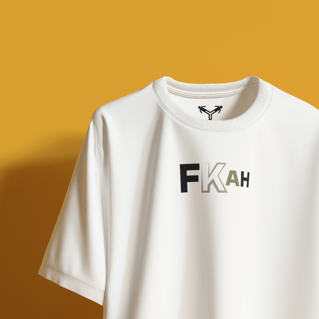 Let's Be Human Again FKAHumans ® Oversized T-Shirt [UNISEX] - FKAHUMANSOversized T-Shirt