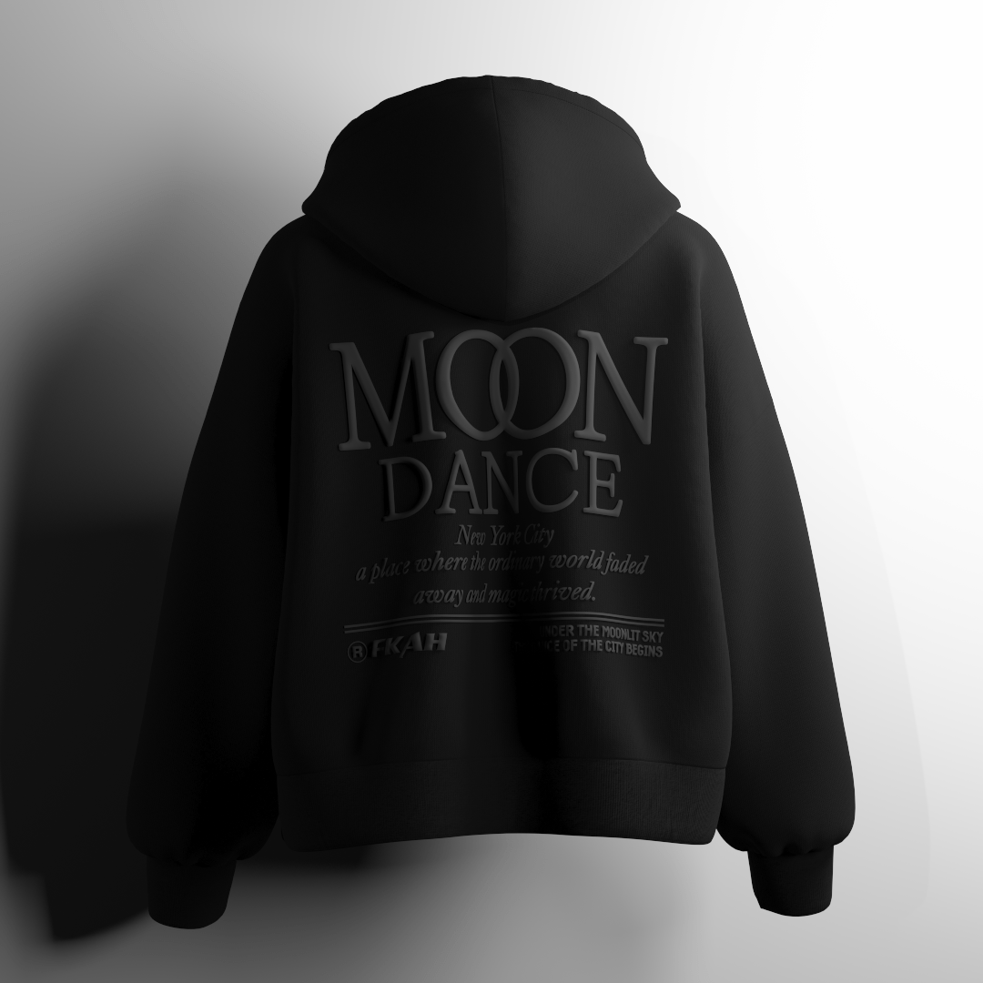 Moon Dance: New York City Hooded Sweatshirt [UNISEX] - FKAHUMANSOversized Hooded Sweatshirt