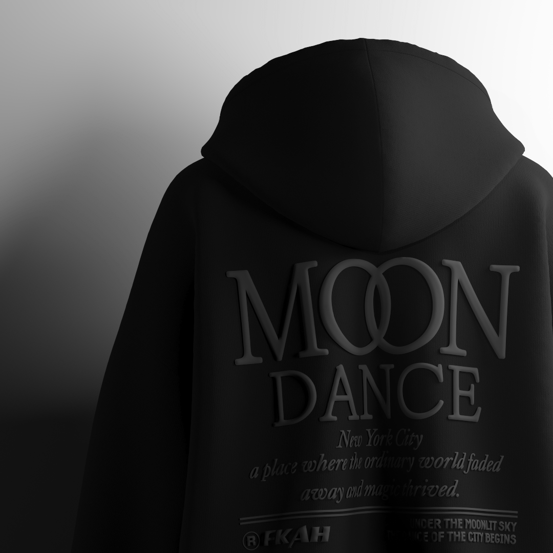 Moon Dance: New York City Hooded Sweatshirt [UNISEX] - FKAHUMANSOversized Hooded Sweatshirt