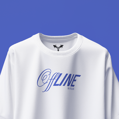 Offline Is The New Luxury Oversized T - Shirt [UNISEX] - FKAHUMANSOversized T - Shirt