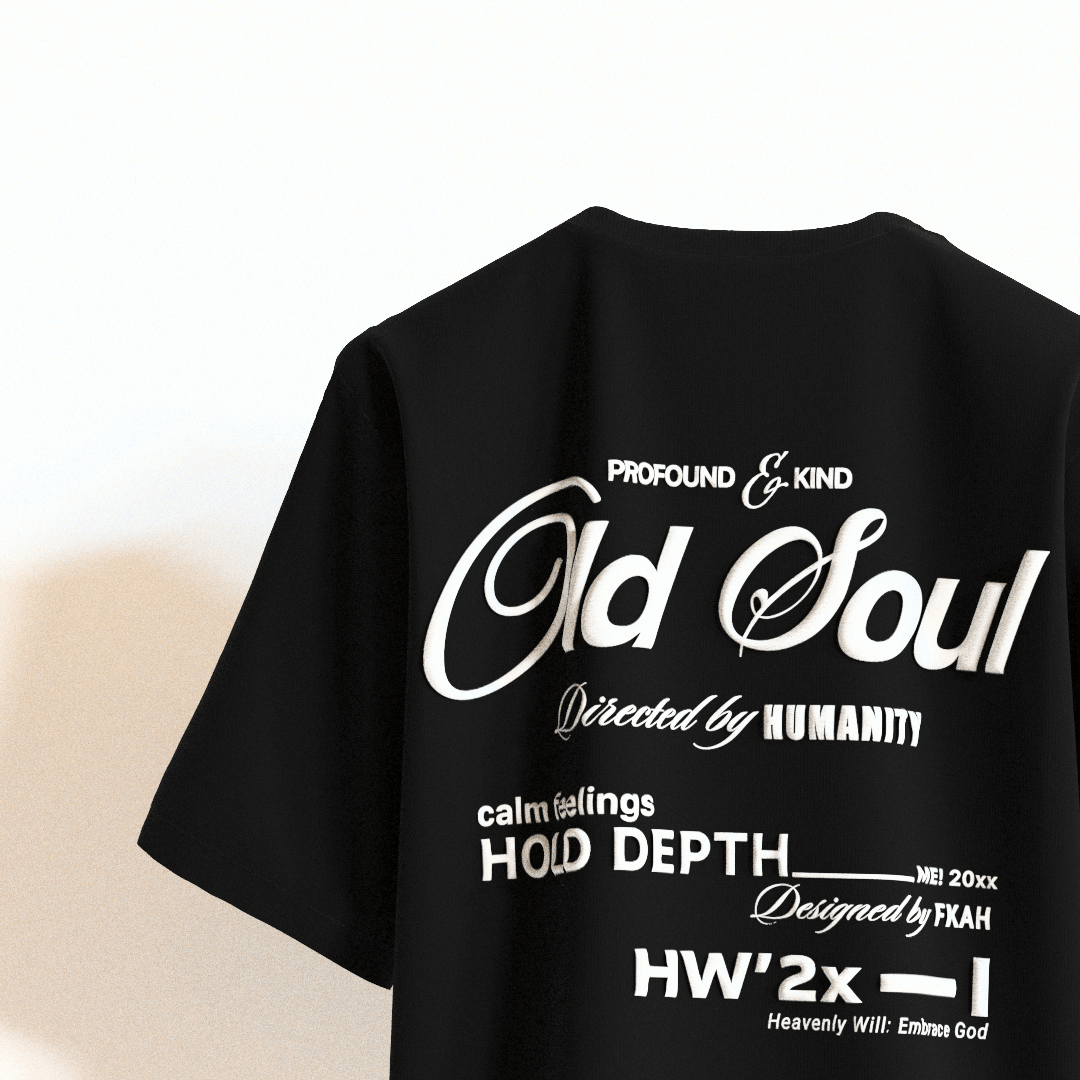 Old Soul Oversized T-Shirt [UNISEX] - FKAHUMANSOversized T-Shirt