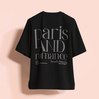 Paris and Romance Oversized T - Shirt [UNISEX] - FKAHUMANSOversized T - Shirt