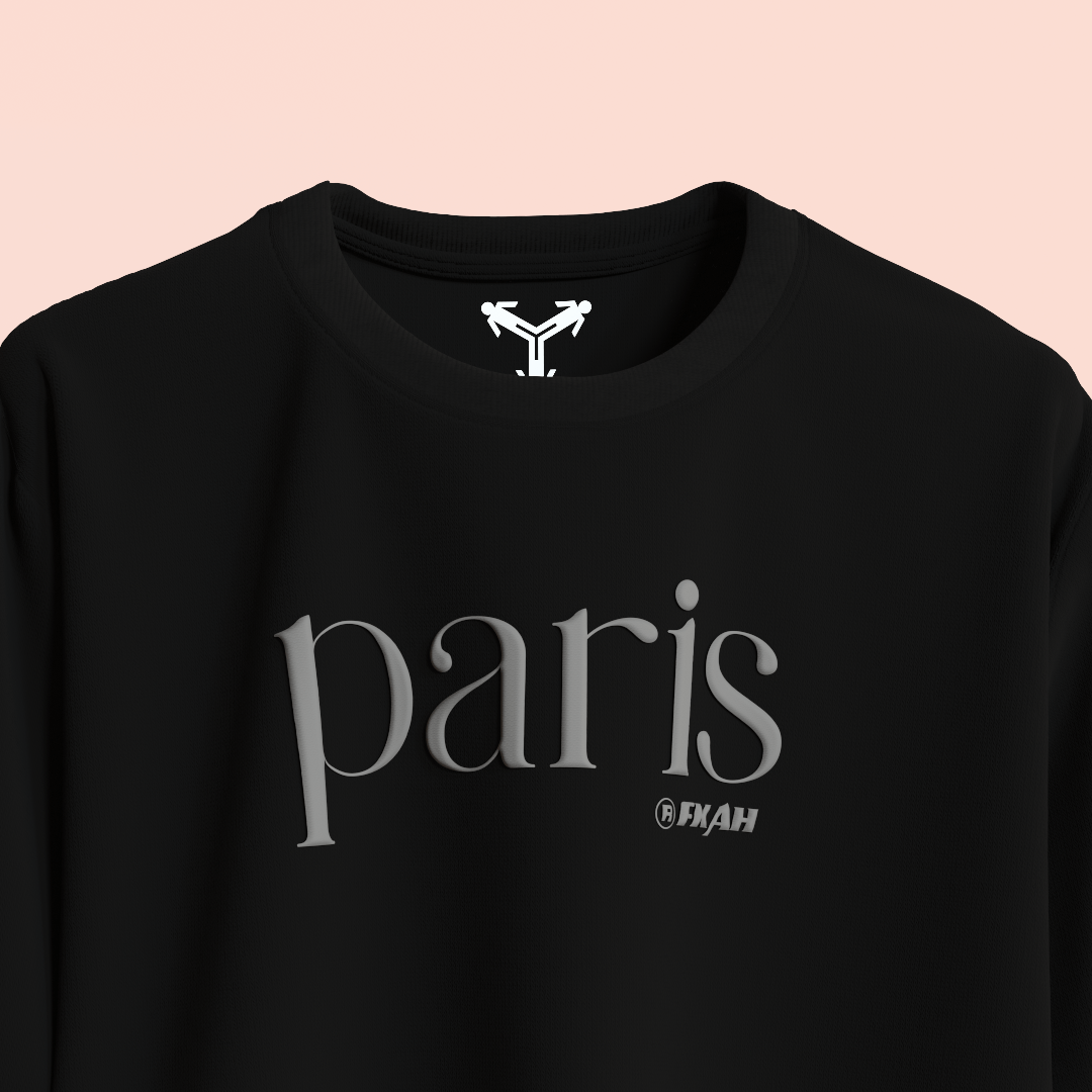 Paris and Romance Oversized T - Shirt [UNISEX] - FKAHUMANSOversized T - Shirt