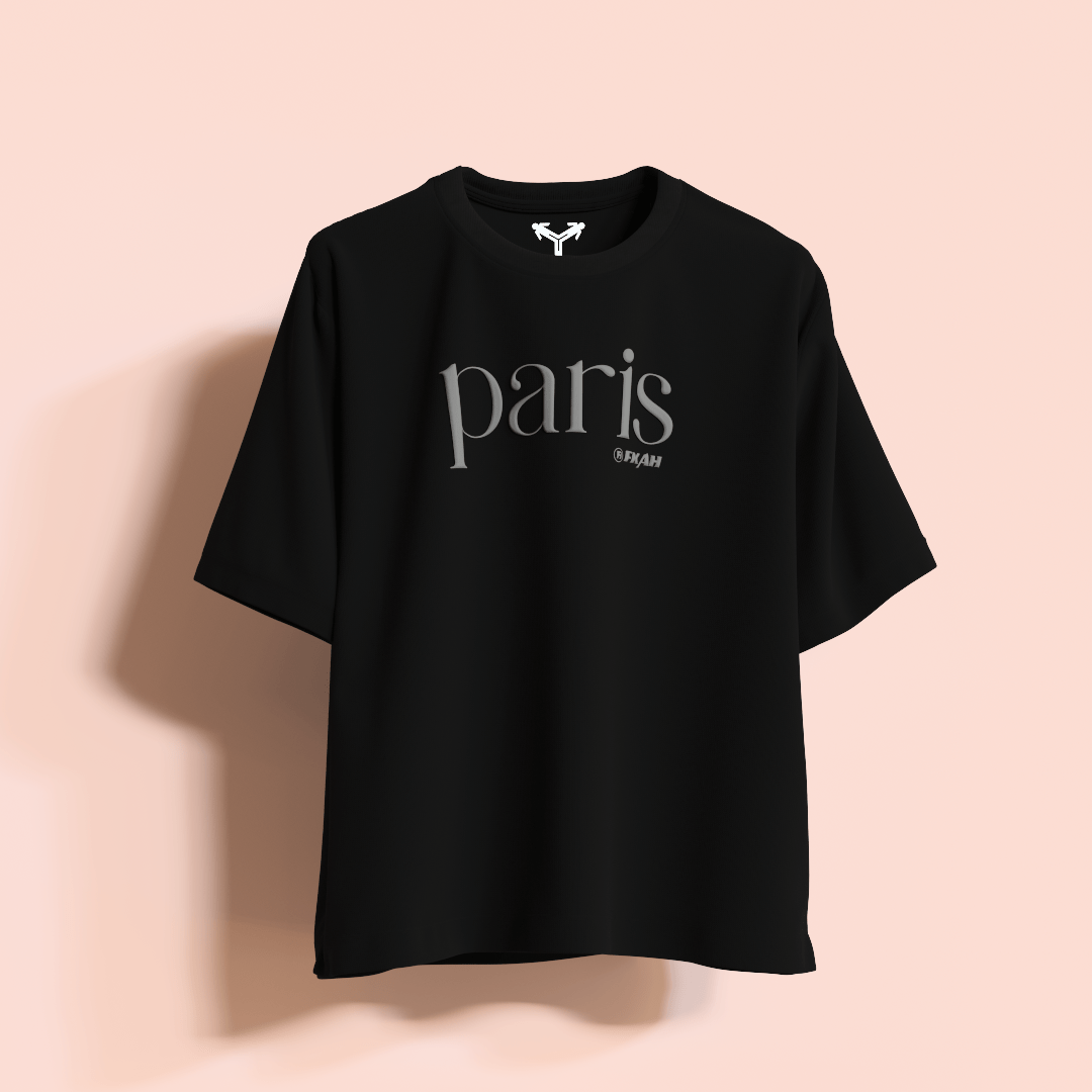 Paris and Romance Oversized T - Shirt [UNISEX] - FKAHUMANSOversized T - Shirt