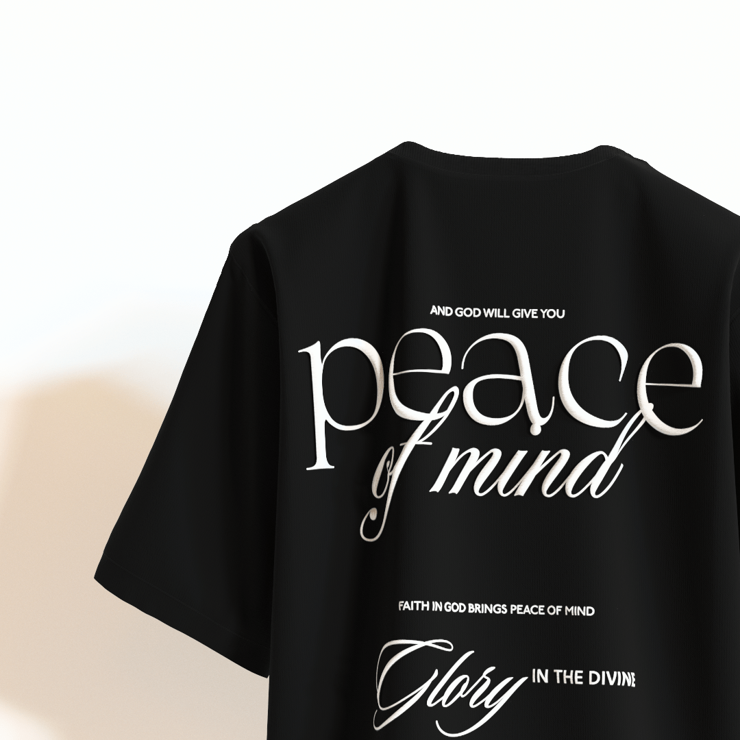 Peace Of Mind Oversized T-Shirt [UNISEX] - FKAHUMANSOversized T-Shirt