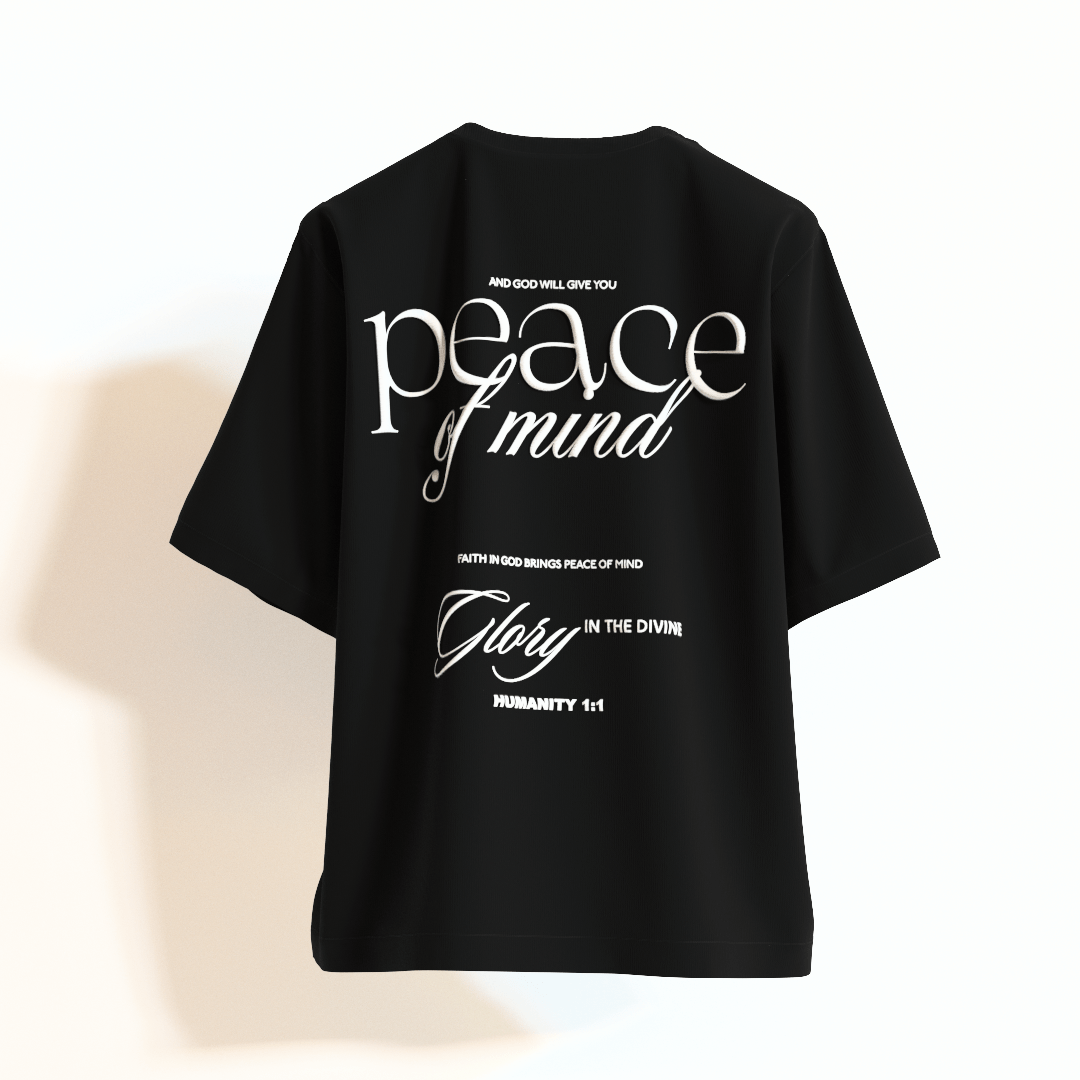 Peace Of Mind Oversized T-Shirt [UNISEX] - FKAHUMANSOversized T-Shirt