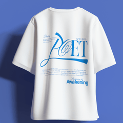 POET Boxy Fit Oversized T-Shirt [UNISEX] from FKAHUMANS | Premium Streetwear