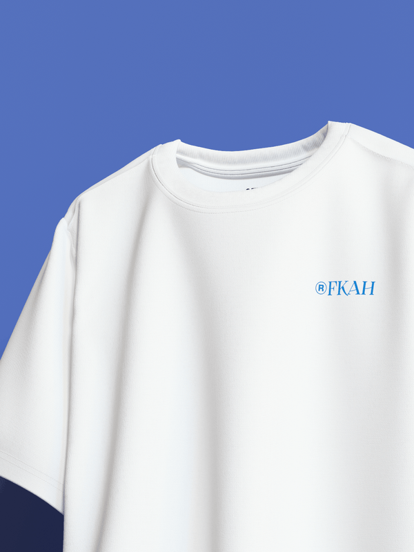 POET Boxy Fit Oversized T-Shirt [UNISEX] from FKAHUMANS | Premium Streetwear