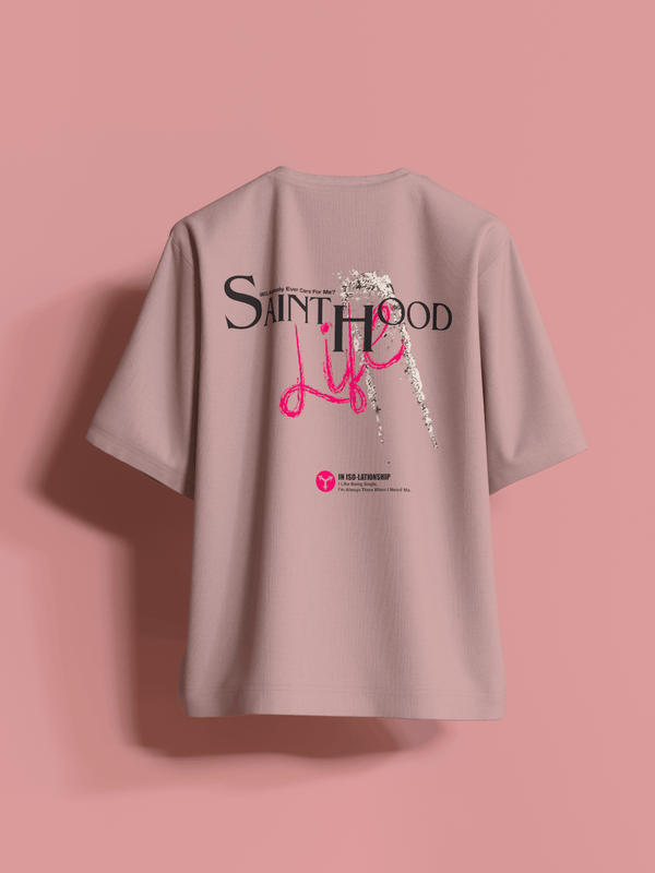 Sainthood Boxy Fit Oversized T-Shirt [UNISEX] from FKAHUMANS | Premium Streetwear