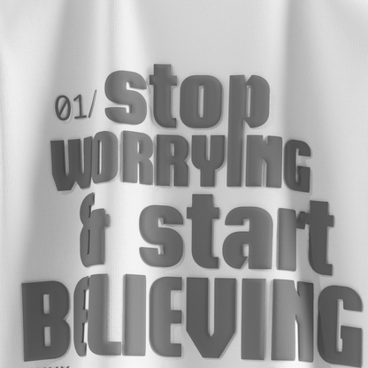 Start Believing Oversized T - Shirt [UNISEX] - FKAHUMANSOversized T - Shirt