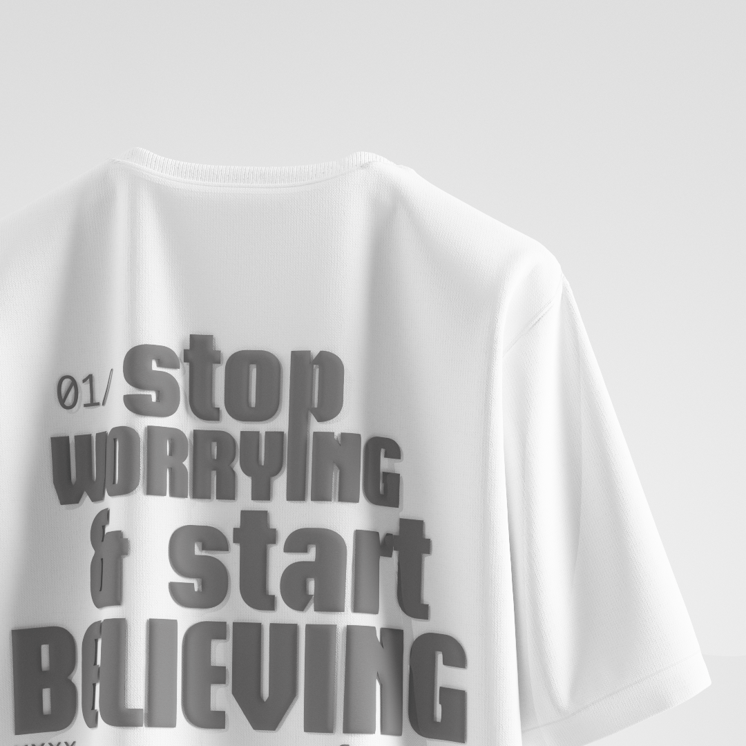 Start Believing Oversized T - Shirt [UNISEX] - FKAHUMANSOversized T - Shirt