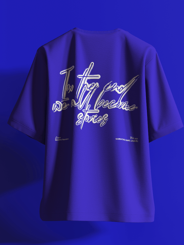 We All Become Stories Heavyweight Oversized T-shirt [UNISEX] from FKAHUMANS | Premium Streetwear