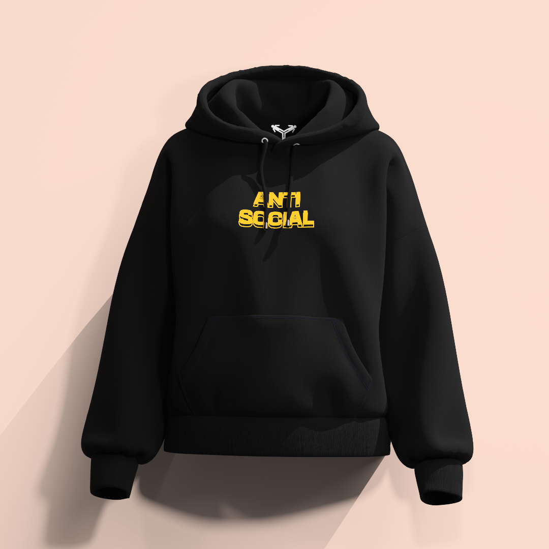 Anti Social FKAHumans ® Hooded Sweatshirt [UNISEX] - FKAHUMANSHooded Sweatshirt