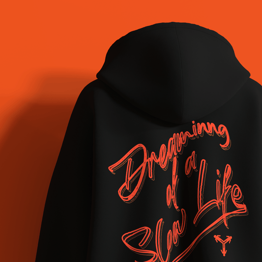 Dreaming Of A Slow Life FKAHumans ® Hooded Sweatshirt [UNISEX] - FKAHUMANSOversized Hooded Sweatshirt