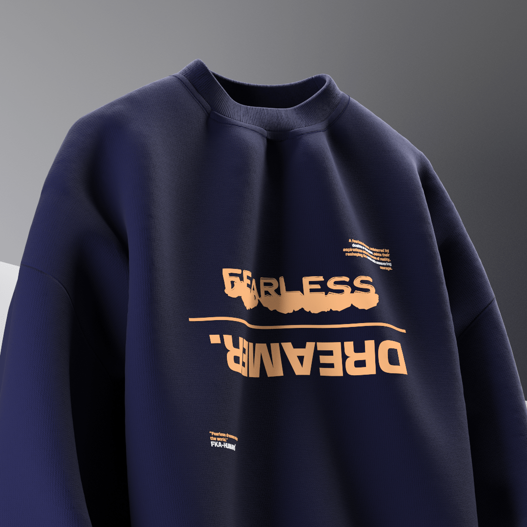 Fearless Dreamer FKAHumans ® Crewneck Sweatshirt [UNISEX] - FKAHUMANSSweatshirt