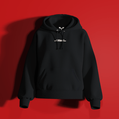 FKAHumans ® BASIC BLACK Hooded Sweatshirt [UNISEX] - FKAHUMANSOversized Hooded Sweatshirt