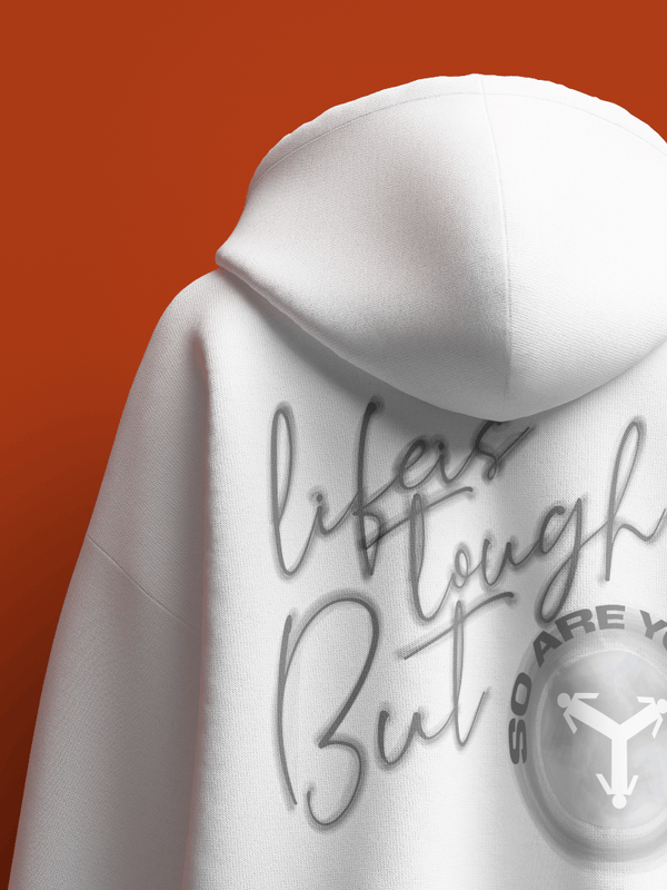 Life Is Tough But So Are You FKAHumans ® Hooded Sweatshirt [UNISEX] - FKAHUMANSHooded Sweatshirt