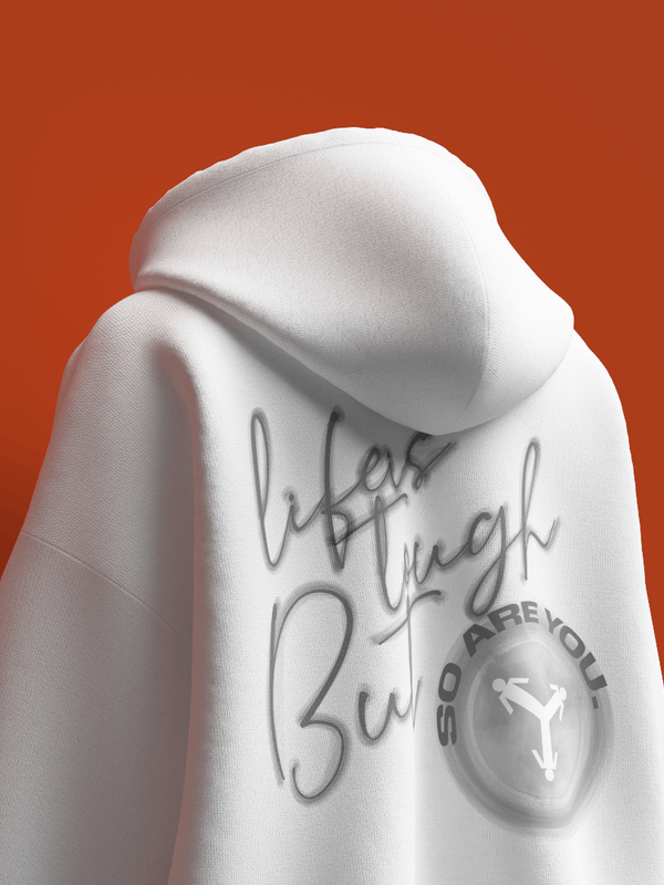 Life Is Tough But So Are You FKAHumans ® Hooded Sweatshirt [UNISEX] - FKAHUMANSHooded Sweatshirt