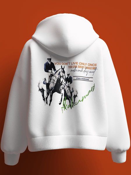 Make Each Day Count FKAHumans ® Hooded Sweatshirt [UNISEX] - FKAHUMANSHooded Sweatshirt