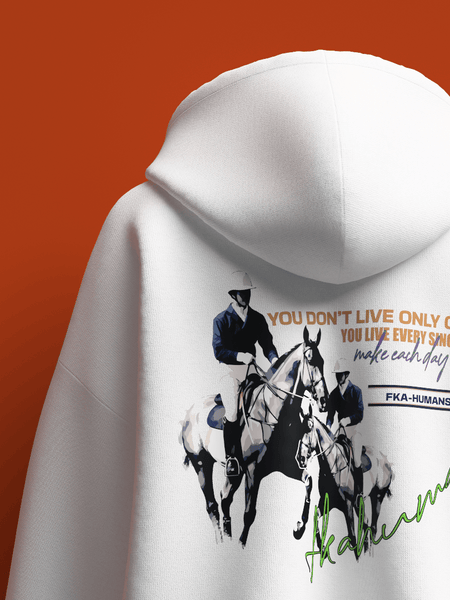 Make Each Day Count FKAHumans ® Hooded Sweatshirt [UNISEX] - FKAHUMANSHooded Sweatshirt